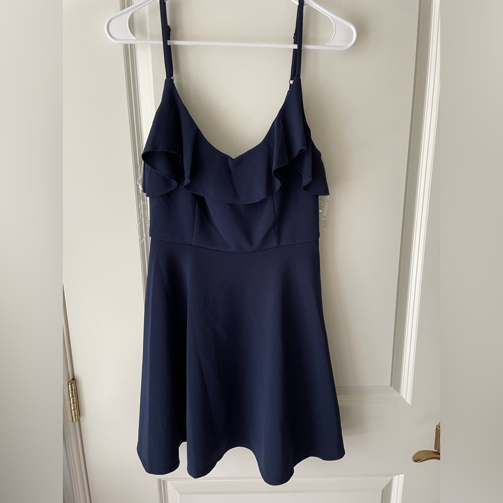 Row A | Nordstrom Blue Mini Flowy Dress - Small